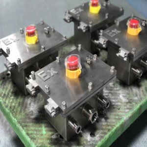 Stainless steel explosion-proof emergency stop operation column
