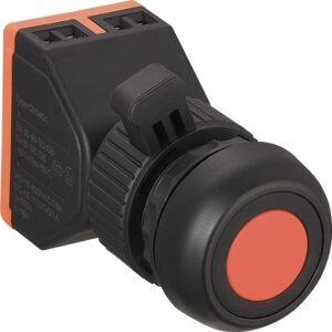 Explosion-proof Black Base Flat Illuminated Momentary Push Button