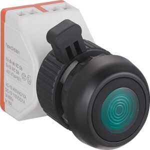 Explosion-proof White-Orange Base Flat Illuminated Momentary Push Button