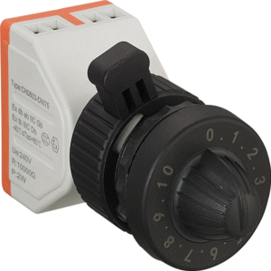 Explosion-proof Multi-position Digital Speed Adjust Rotary Switch