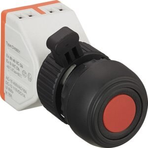 Explosion-proof White-Orange Base Raised Head Momentary Push Button