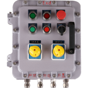 Explosion-proof control box