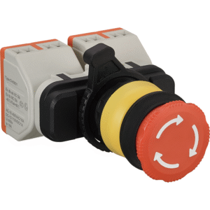 IP66 Red Emergency Rotation Release Explosion Proof Push Button Switch