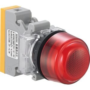 Light Indicator Red Mushroom Emergency Stop Push Button With Alarm Light
